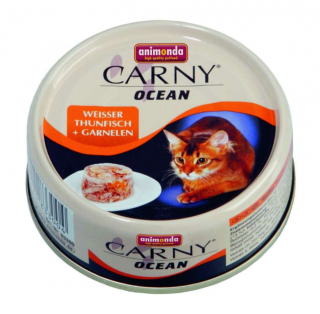 Animonda Carny Ocean Ton Balıklı ve Karidesli 80 gr Kedi Maması kullananlar yorumlar